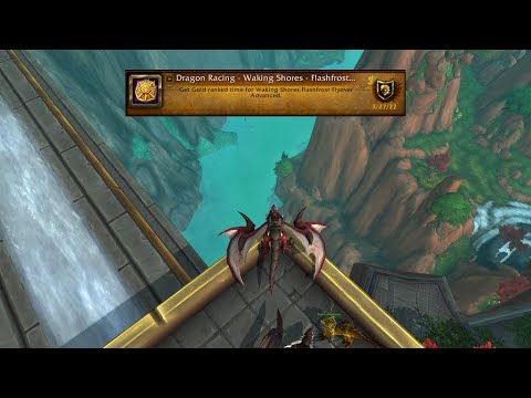 Flashfrost Flyover - Dragonriding Course - Advanced Gold (66.1s) - Dragonflight Alpha