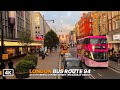 Bus Ride From Quiet West London To The Heart Of The City Bus 94 Ride To Piccadilly Circus 4K POV