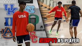 Meet ESPN 5th Ranked Junior in The COUNTRY!! Exclusive Workout w/ 5-Star Forward Caleb Wilson