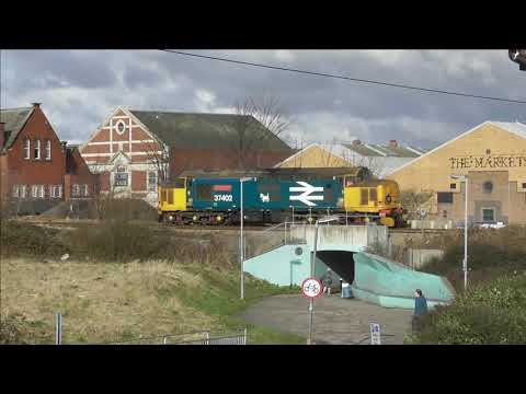 DRS Class 37 no 37402 Stephen Middlemore | Castleford | 15th March 2021