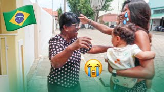 MINHA MÃE CONHECEU MEU FILHO 🥹😢🇧🇷 Vlog Brasil