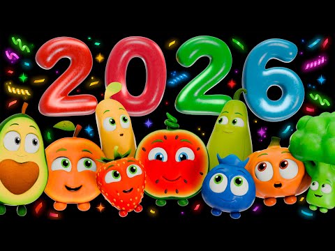 🍉 Baby Sensory 2026 Mega Collection with Funky Fruits | Dance Party & High Contrast