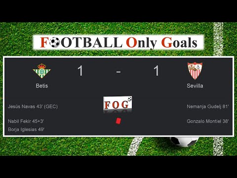 INCREÍBLE. EL CLÁSICO SEVILLANO TERMINÓ EMPATADO. Betis 1-1 Sevilla. 7/11/2022.