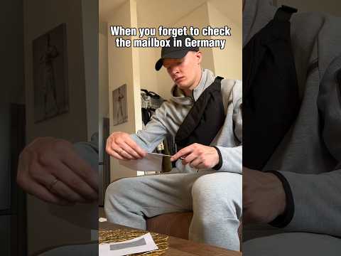 Always check the Briefkasten 🇩🇪📫