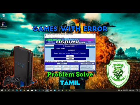 Games With Error Problem Solve Usbutil Tamil |Tiger Tamizha|