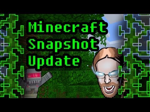 Minecraft Monday Show - The Minecraft Jungle - Snapshot Review