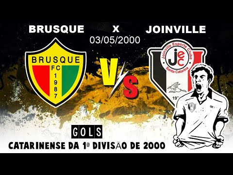 BRUSQUE X JOINVILLE | CAMPEONATO CATARINENSE DA 1ª DIVISÃO | GOLS | 03/05/2000