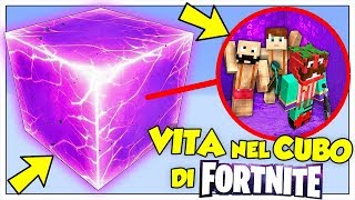 SI PUÒ SOPRAVVIVERE NEL CUBO DI FORTNITE? - Minecraft ITA