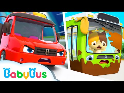 Autobuzul vesel 🚌 Vrum-Vrum | Cântece Educative pentru Copii 🚀 BabyBus în Română