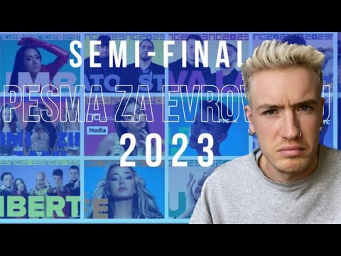Pesma za Evroviziju Semi Final 2 Finalists Reaction 🇷🇸 Serbia’s National Selection Eurovision 2023