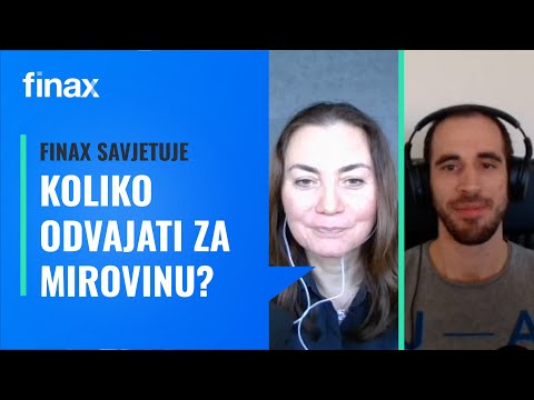 Finax Savjetuje | Koliko odvajati za mirovinu