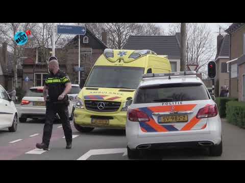 Fietser van fiets gevallen in Heiloo (23 maart 2019)