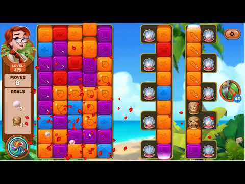 Lost Island Blast Adventure Level 479 - No Boosters