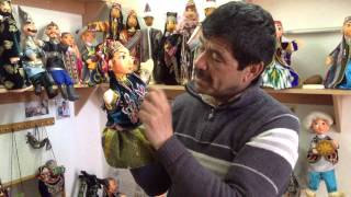 preview picture of video 'Bukhara Uzbekistan crafts Бухара Узбекистан ремесла куклы'