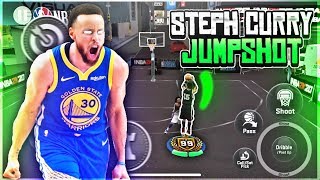 *NEW* STEPH CURRY IRL JUMPSHOT DISCOVERED IN NBA 2K20 MOBILE!! + ALTERNATIVE OPTION