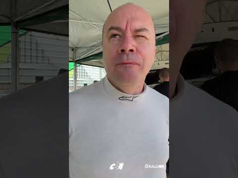 #Shorts - Vini Anziliero - P2 após SS5 - Rally Nova Itália 2026
