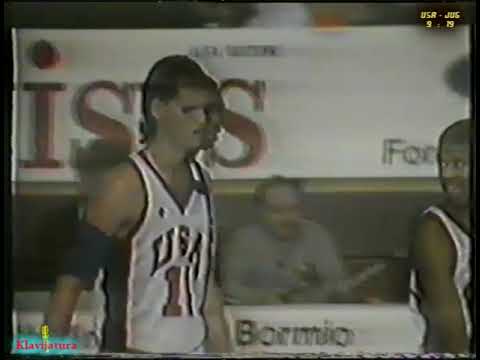 SP u košarci za juniore 1987. - Jugoslavija - SAD - finale