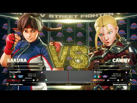 SFV CE Kusanagi (Sakura) vs MJ_Gama (Cammy)