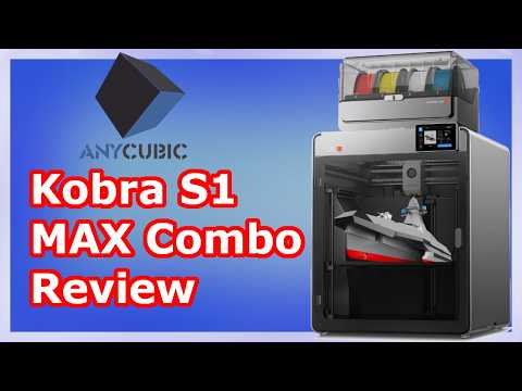 🔥 Anycubic Kobra S1 Max Review – Multicolor, ASA CF & Nylon CF Test! 🚀