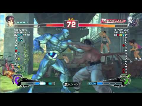 SSFIV AE: Poongko (Seth) vs Mago (Fei Long) #2 TRUE-HD QUALITY