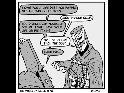 The Weekly Roll #70 "Zero to a hundred real quick" | A D&D webcomic dub.