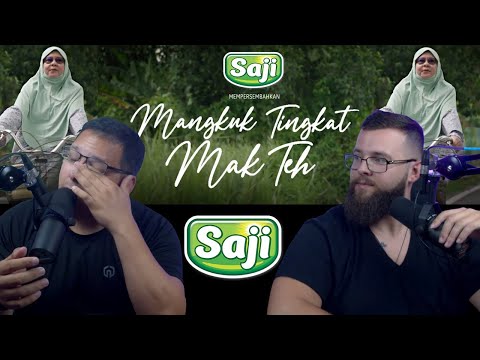 Americans React to Iklan Raya SAJI 2021 Commercial | Mangkuk Tingkat Mak Teh