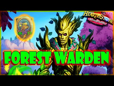 FOREST WARDEN - Hearthstone Battlegrounds - Forest Warden Omu
