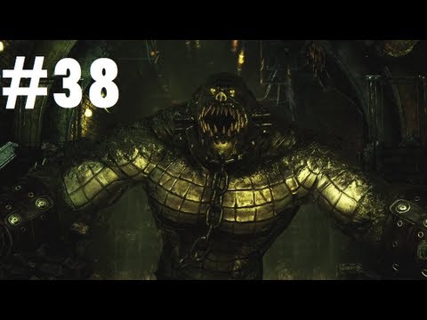 Batman Arkham Asylum - PC Walkthrough - Part 38: Killer Croc Boss Fight [1/2]
