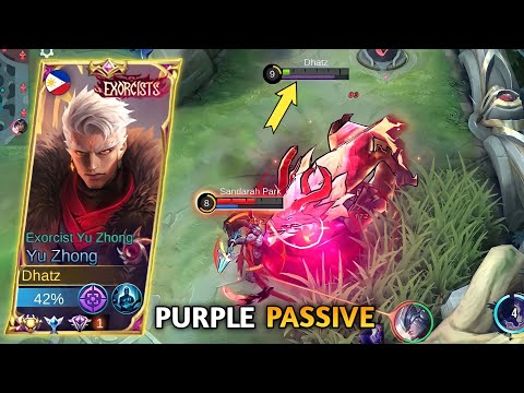 This PURPLE BAR PASSIVE Reason Why Yu Zhong LifeSteal is Deadly! | YU ZHONG PASSIVE ABUSE