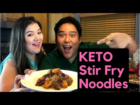 KETO Stir Fry Noodles | Low Carb Yakisoba | Keto Asian...