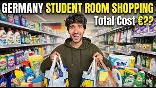 New Germany STUDENT ROOM Shopping (Total Cost €??)