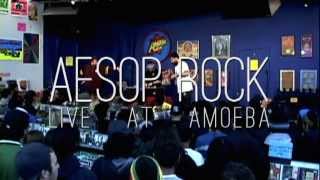 Aesop Rock - ZZZ Top (Live at Amoeba)
