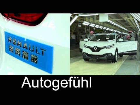 Renault Kadjar assembly production in Wuhan, China at Dongfeng Renault (DRAC) - Autogefühl