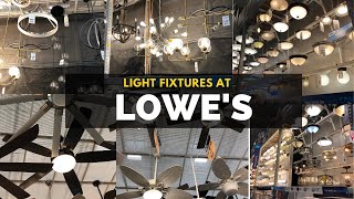 Light Fixtures At Lowe's * Browse With Me * Home Renovation #lowes