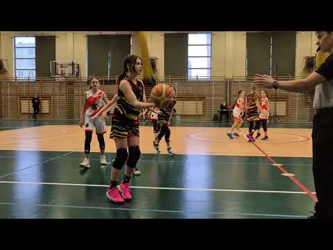 U12 MUKS Pivot-Ostrołęcki Klub Koszykówki/UKS Łomża (19:71) CZĘŚĆ 1