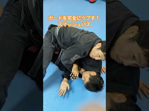 ガードを完全にツブす！スマッシュパス #bjj #jiujitsu #judo #nogi #mma #格闘技