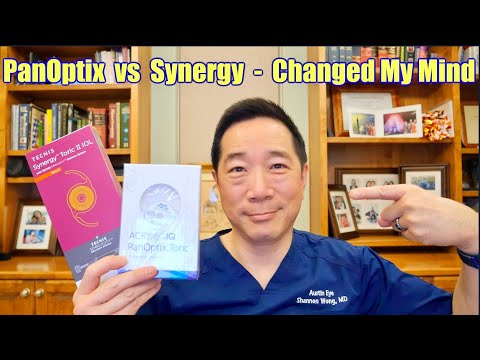 Synergy vs. PanOptix – Bewertung nach 400 Synergy- und über 1000 PanOptix-Linsen. Shannon Wong, MD