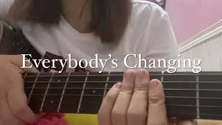 Everybody's Changing by Keane [Guitar Tutorial - How to Play] [Easy Chords]