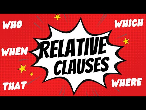 RELATIVE CLAUSES KONU ANLATIMI VE SORU ÇÖZÜMÜ | İNGİLİZCE ÖĞRENİYORUM