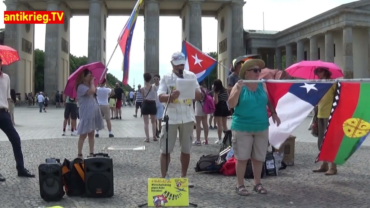 Gerhard Mertschenk: Rede in Berlin / In Solidarität mit dem Cumbre de los Pueblos, Gipfel der Völker