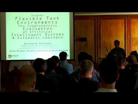 AGI-15 Kristinn R. Thórisson - Towards Flexible Task Environments for Comprehensive Evaluation of AI