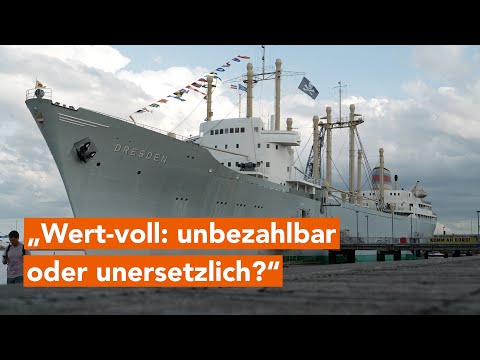 "Valuable: priceless or irreplaceable?" - Open Monument Day on the MS Dresden