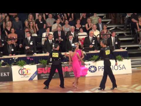 Pavel Zvychaynyy - Marina Sergeeva. Cha-cha. GOC Stuttgart 2012. Grand Slam Latin