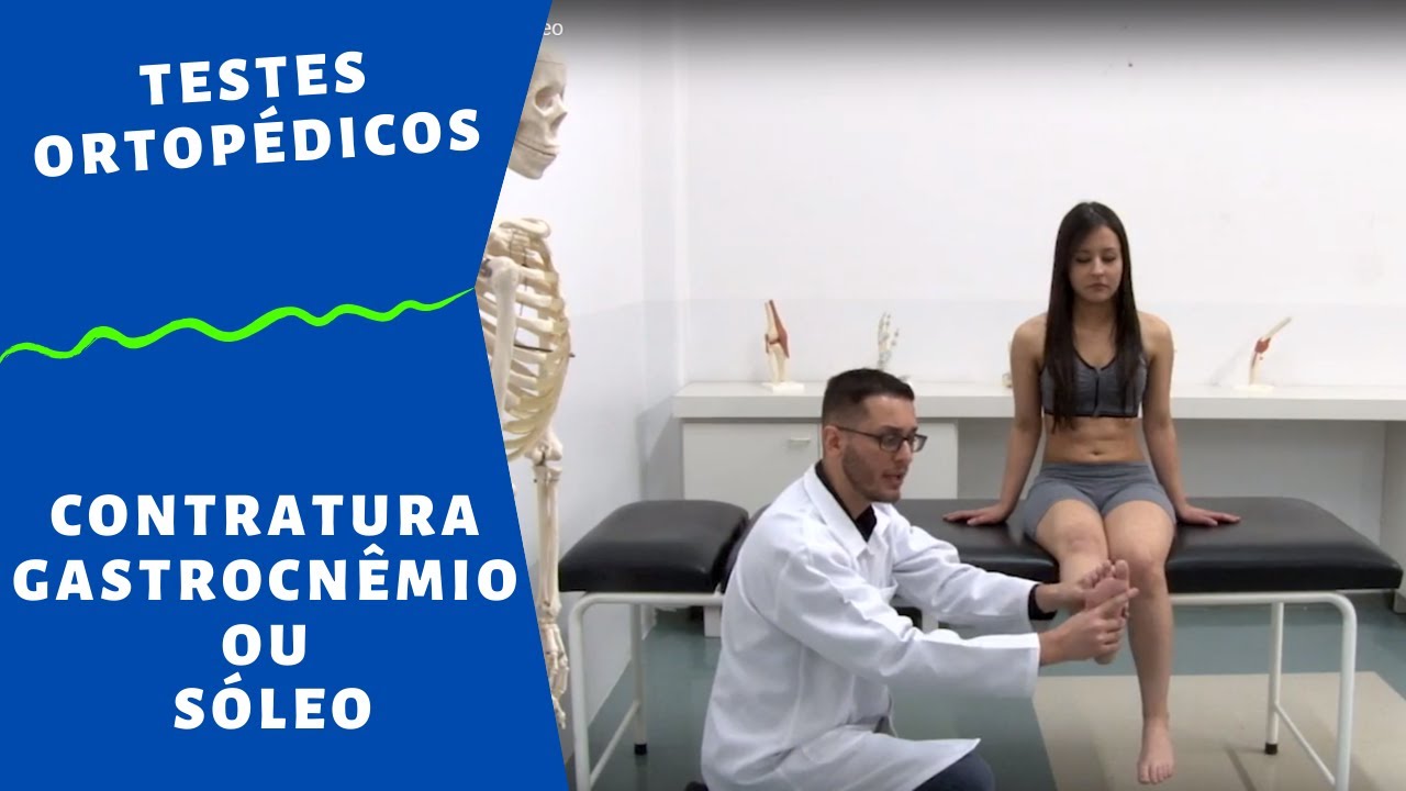 Contratura de gastrocnêmio ou sóleo