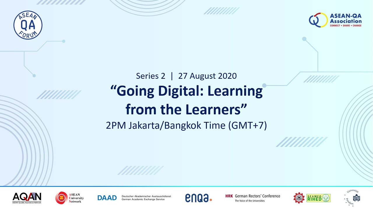 ASEAN-QA Forum 2020 Online Series 2