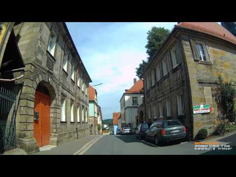 D: Markt Kasendorf. Landkreis Kulmbach. Ortsdurchfahrt. August 2015