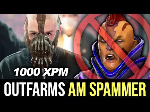 Yatoro 1000 XPM OUTFARM SPAMMER Anti-Mage with 60% winrate