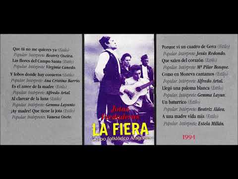 JOTAS VERDADERAS..LA FIERA..GRUPO FOLKLORICO ARAGONES..1994.