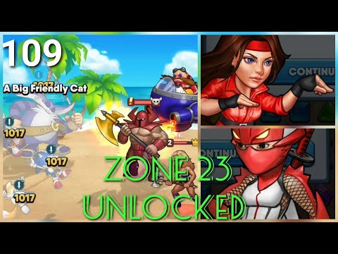SEGA Heroes ZONE 23 UNLOCKED PART 109 Gameplay Walkthrough - iOS/ Android
