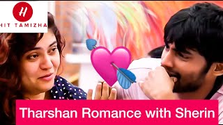 Tharshan Romance with Sherin  Hit Tamizha  bigboss